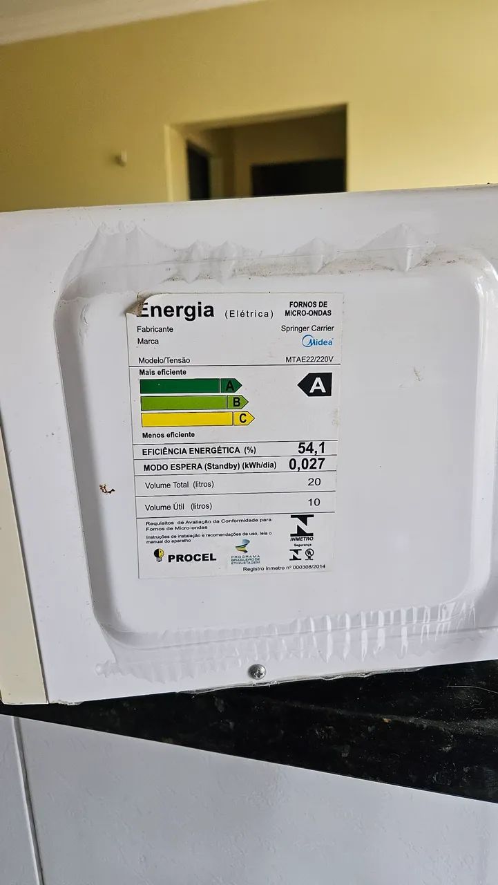 Microondas Midea (não aquece) - Foto 2