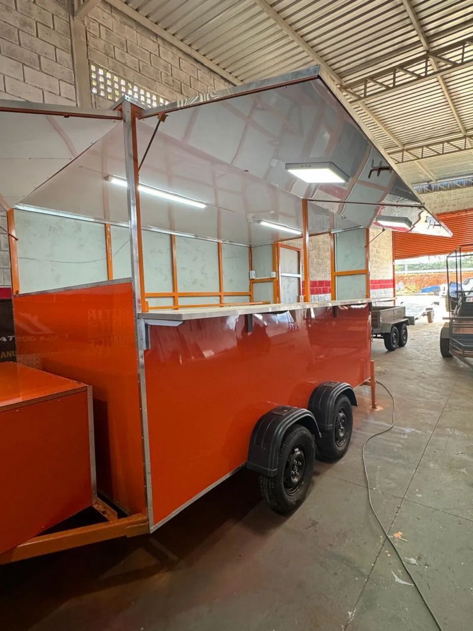 Trailer food truck 