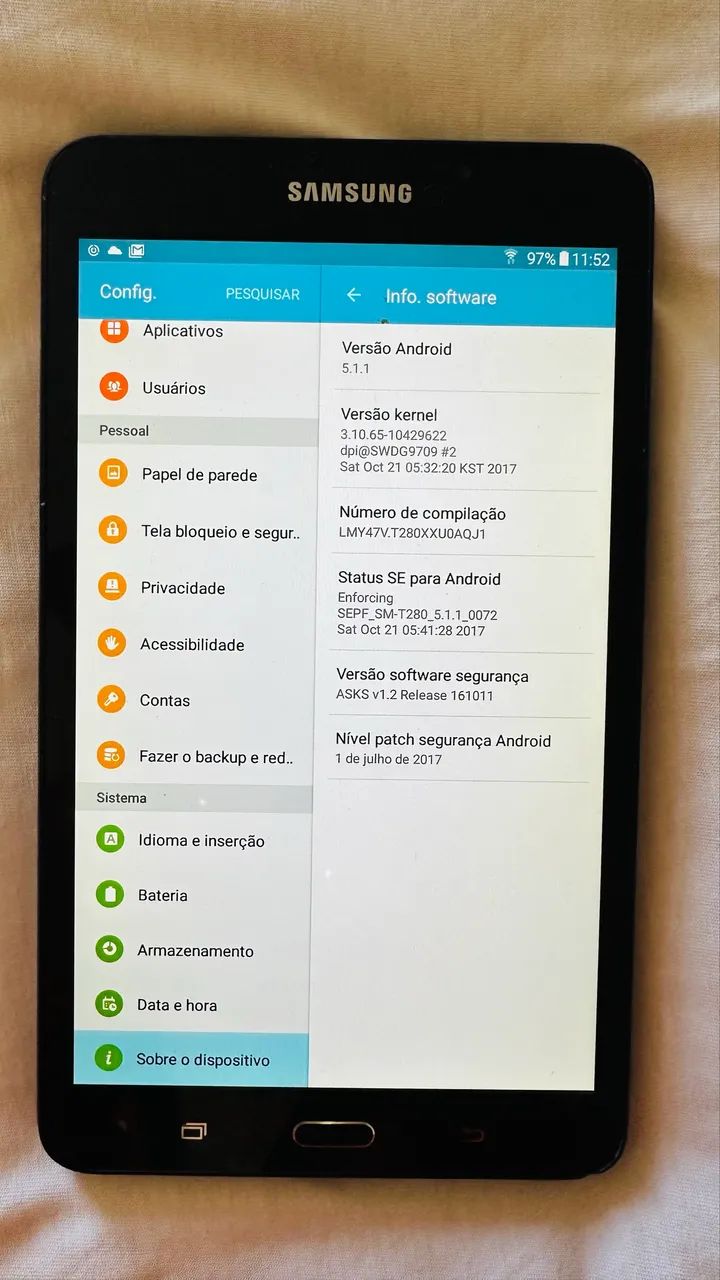 Tablet Samsung A6 7 Polegadas  - Foto 2