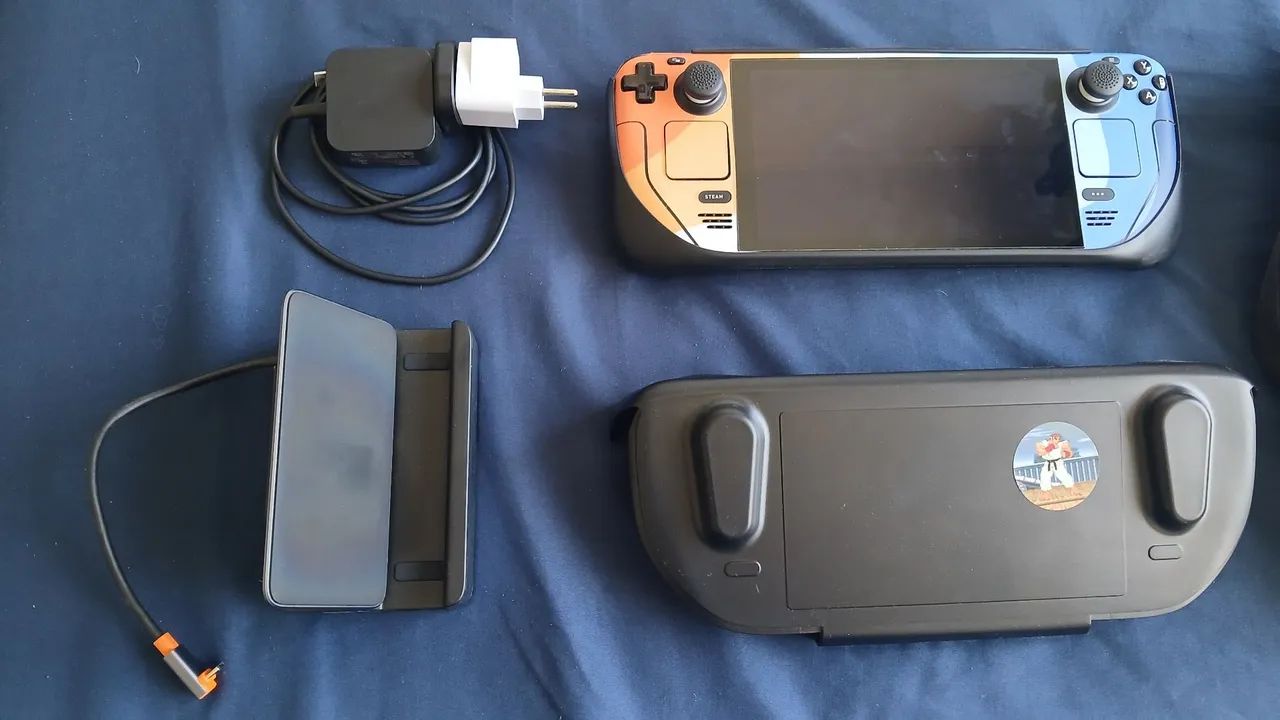 Steam Deck LCD - 256GB - 100% de saúde da bateria - Consoles de