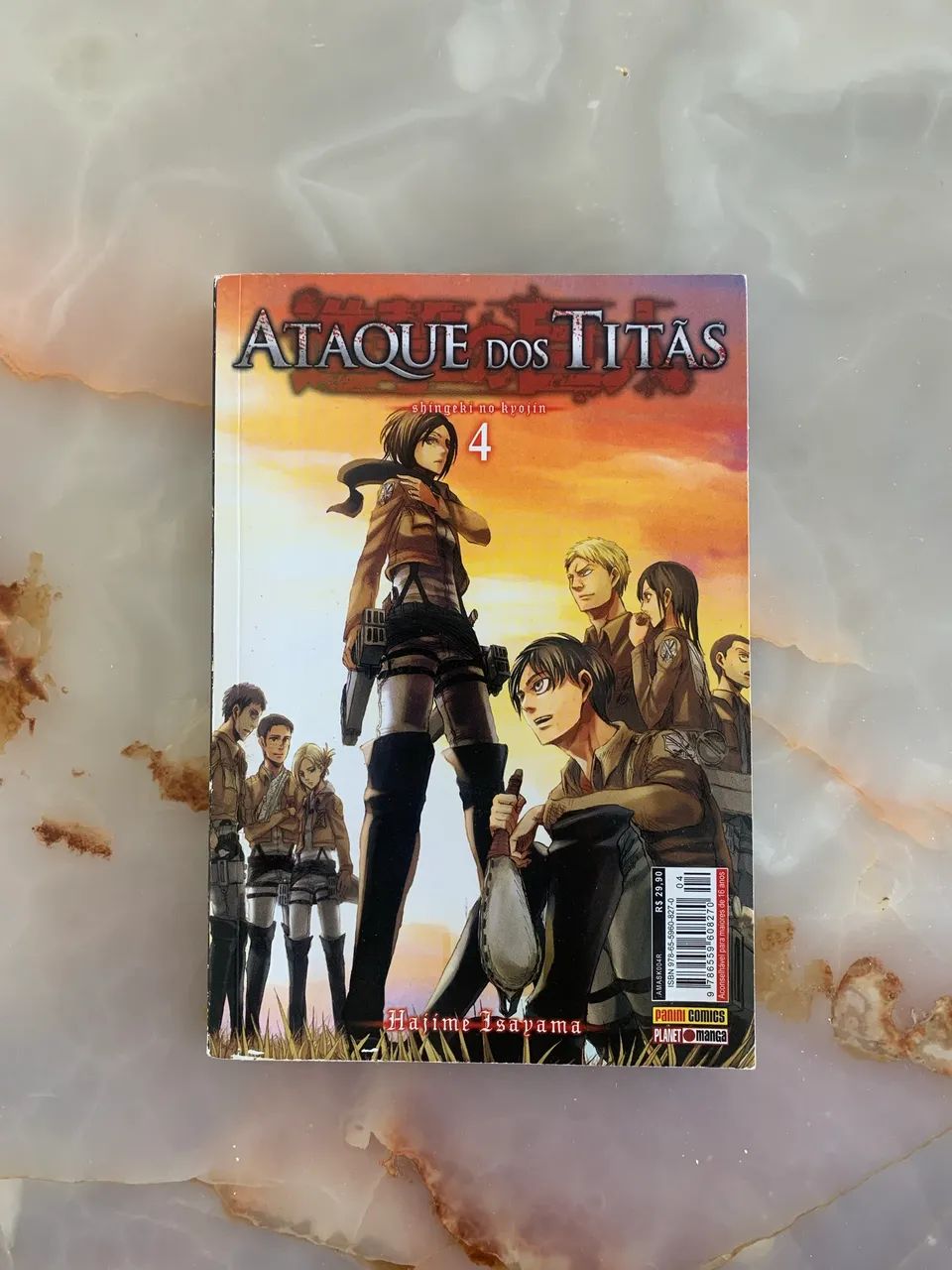 Manga 4 attack on titan 