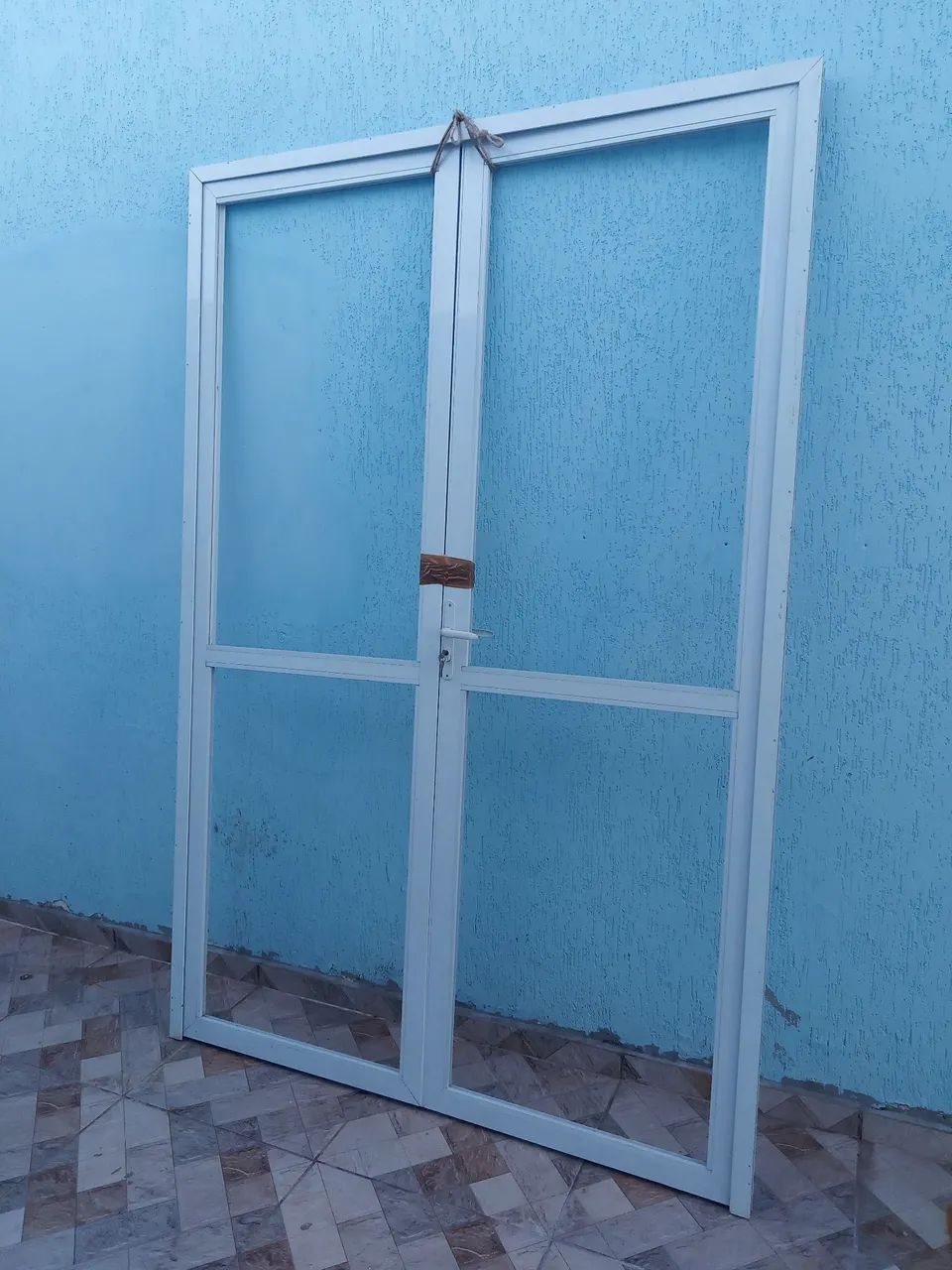 Porta sacada de alumínio 