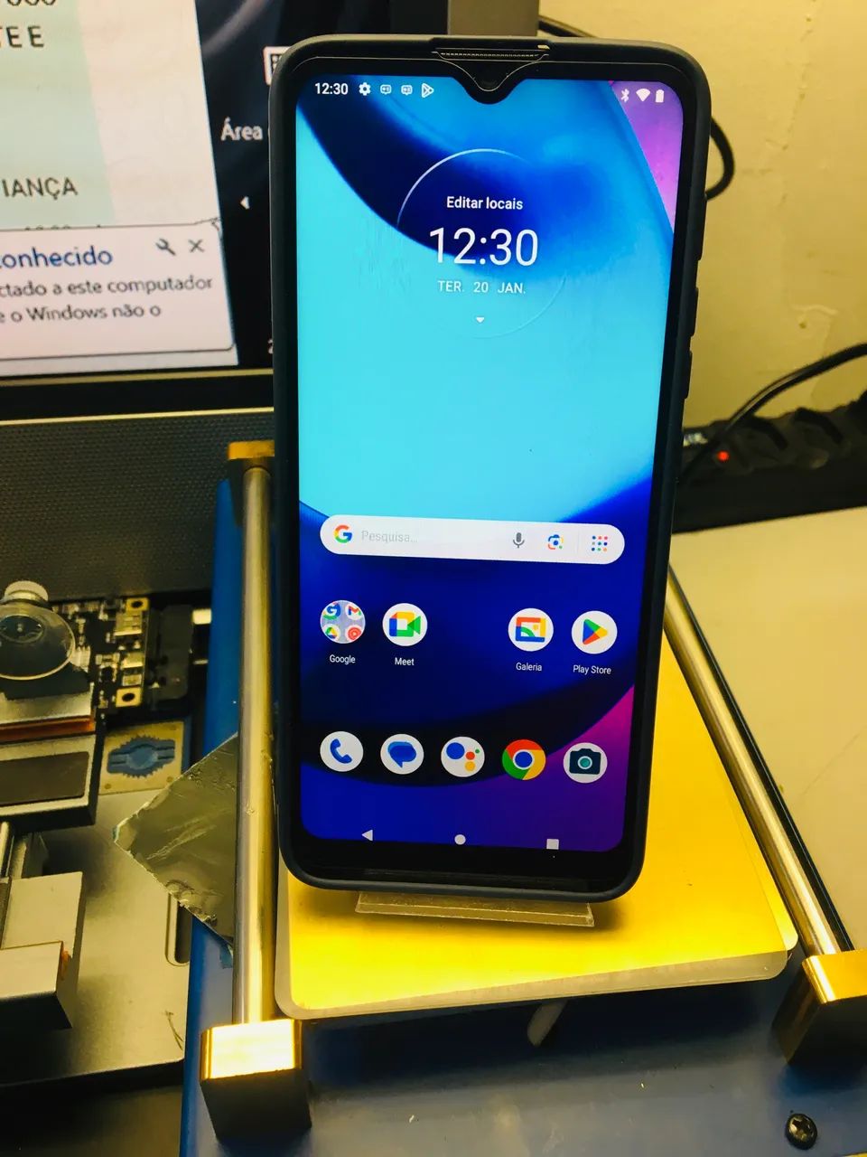 MOTO E20 32GB CINZA SEMI-NOVO