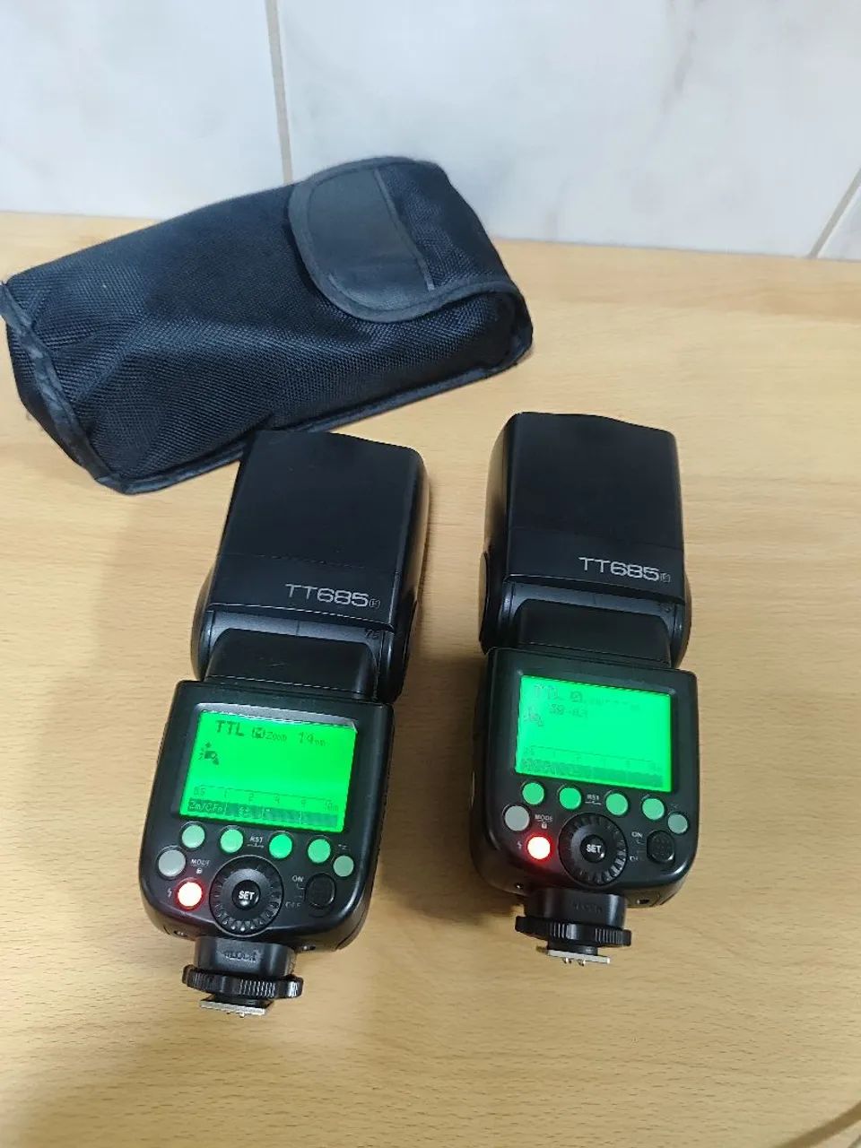 Flash GODOX TT685f para FUJI - Duas unidades  - Foto 3