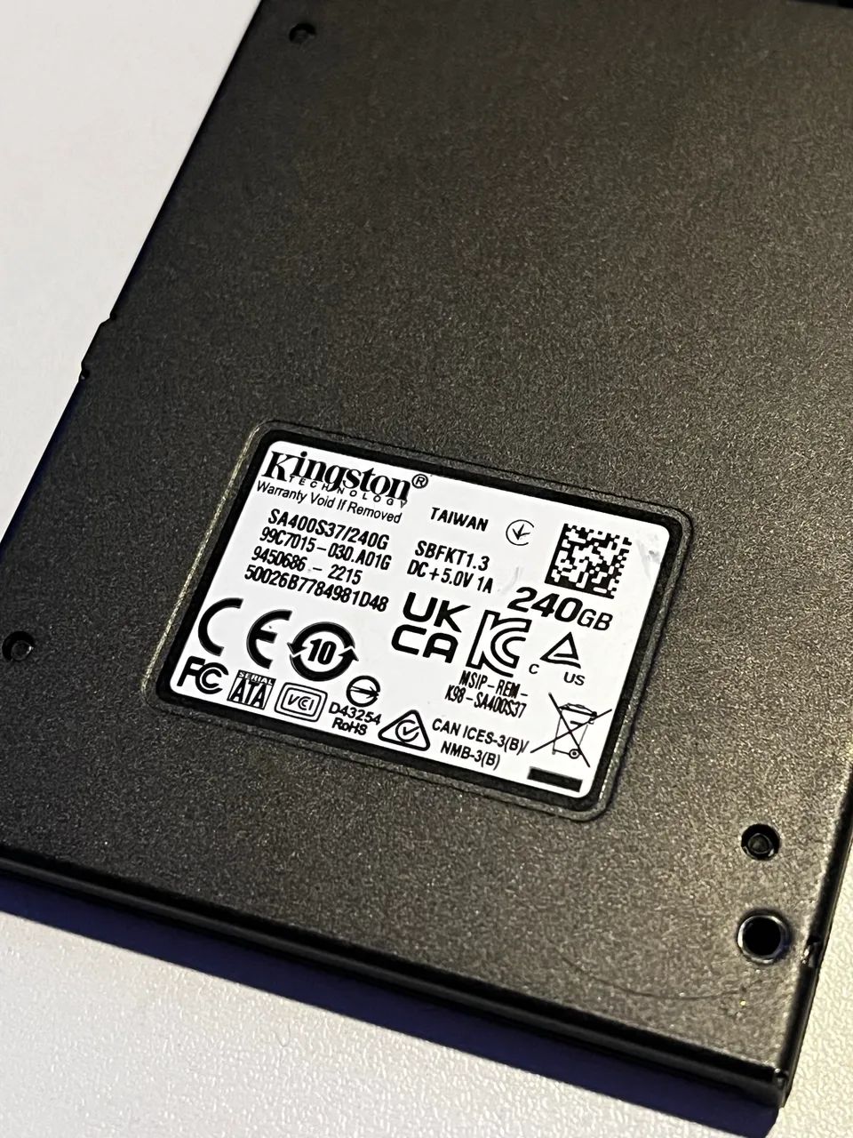 Dois SSD 240GB Sandisk e Kingston - Foto 4