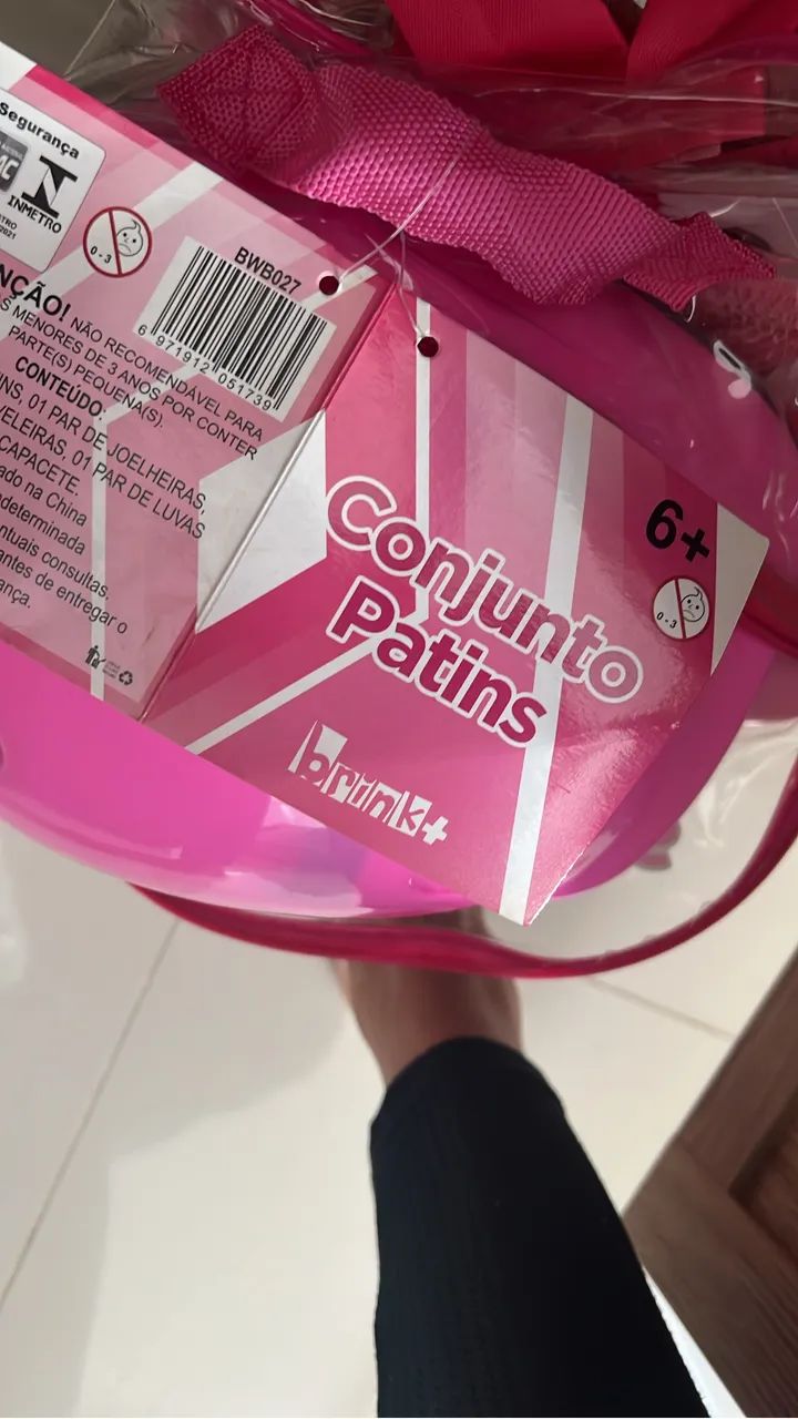 Patins Infantil Menina Ajustável  36 ao 39 - Foto 5