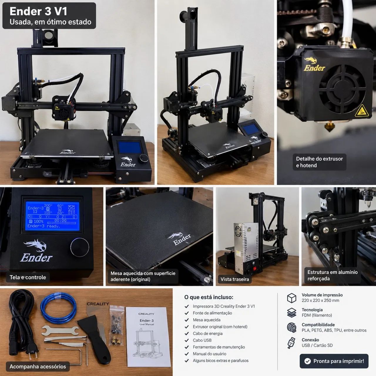 Impressora 3D ( Ender 3 V1)