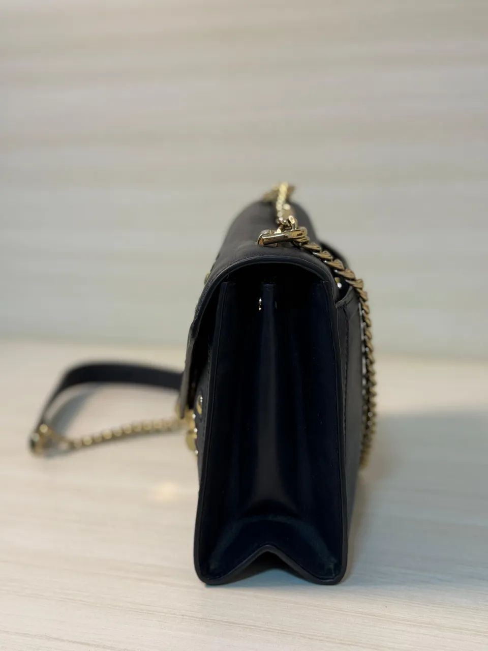 bolsa michael kors sloan studded azul marinho - Foto 2