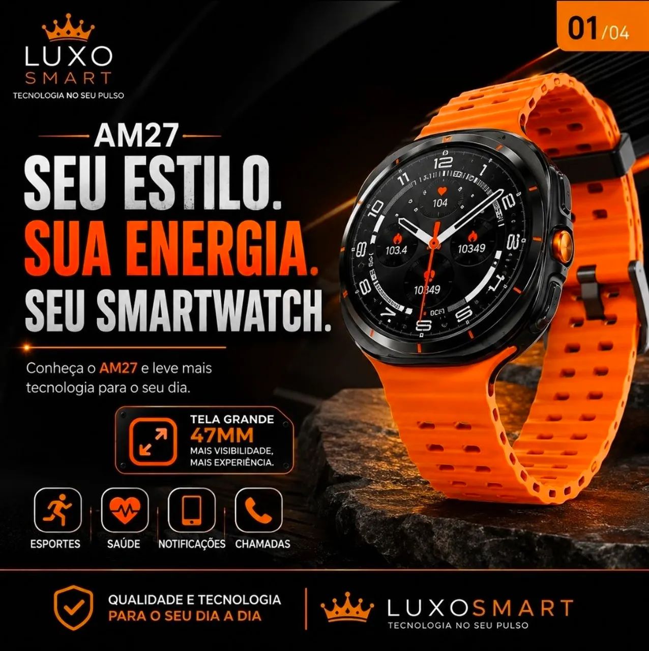 Relógio Smartwatch MA27