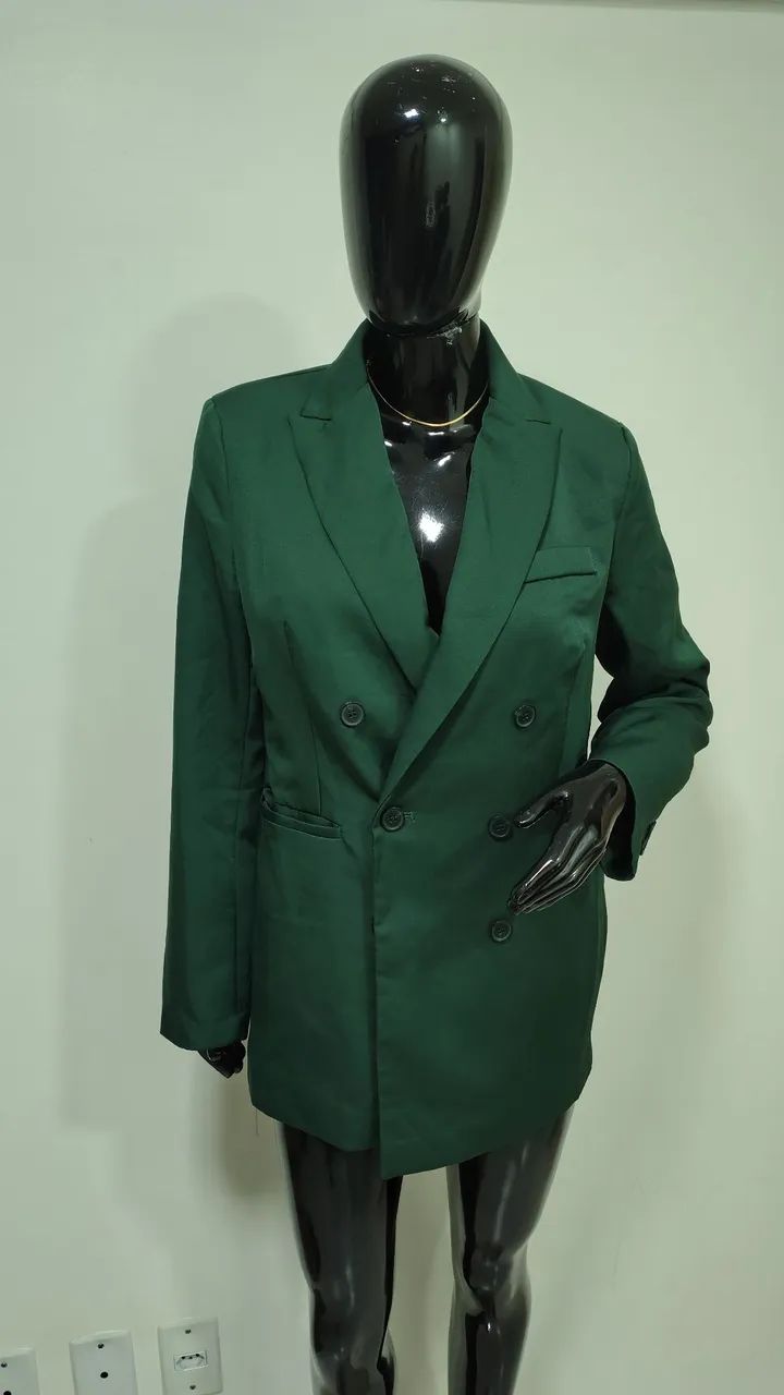 Blazer feminino alongado