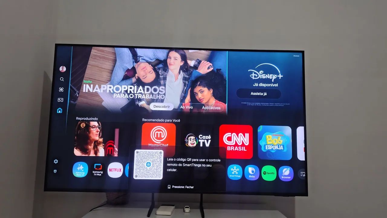 Smart TV Samsung Crystal UHD 55" 4K