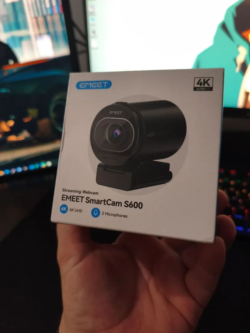 Webcam 4K Emeet s600 - Foto 2