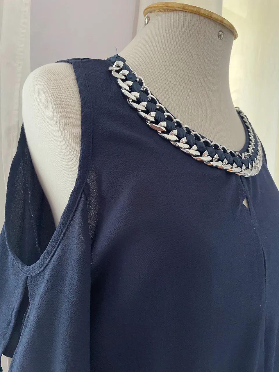 Blusa azul marinho  - Foto 2