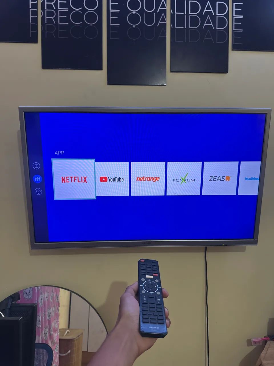 Tv Smart 32 polegadas SEMP 
