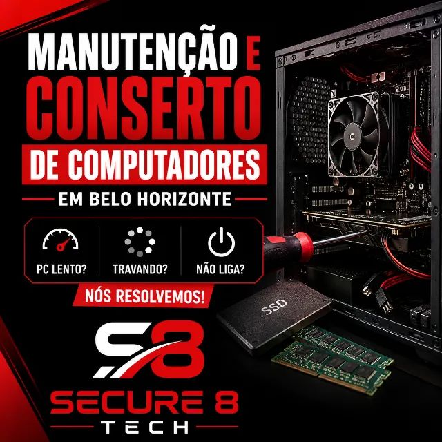 MANUTENÇÃO E CONSERTO DE COMPUTADORES EM BH