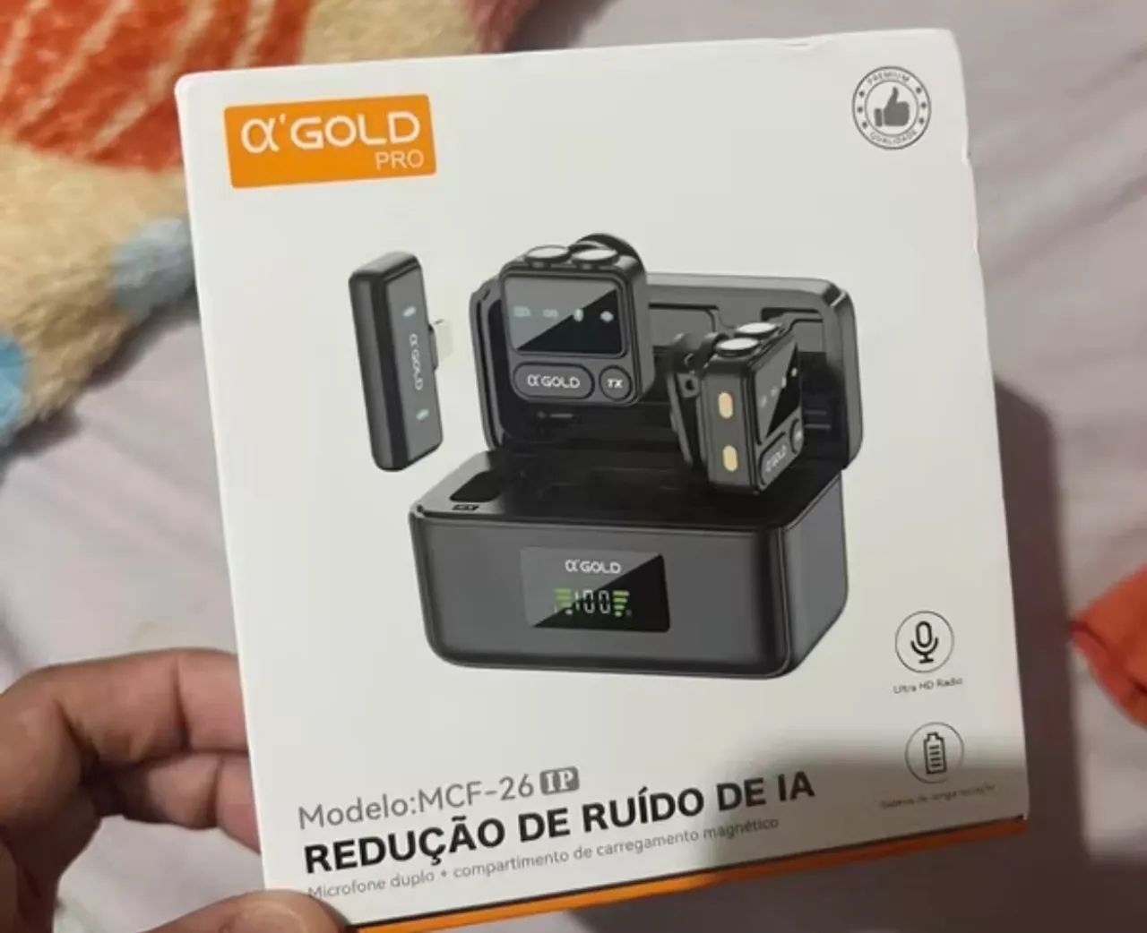 MICROFONE SEM FIO LAPELA 