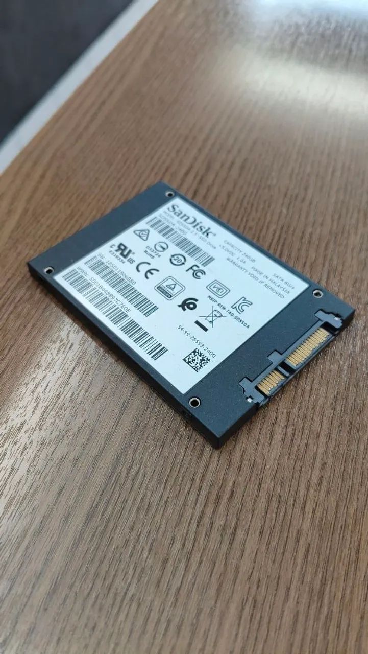 SSD SanDisk Plus 240gb SATA - Foto 5