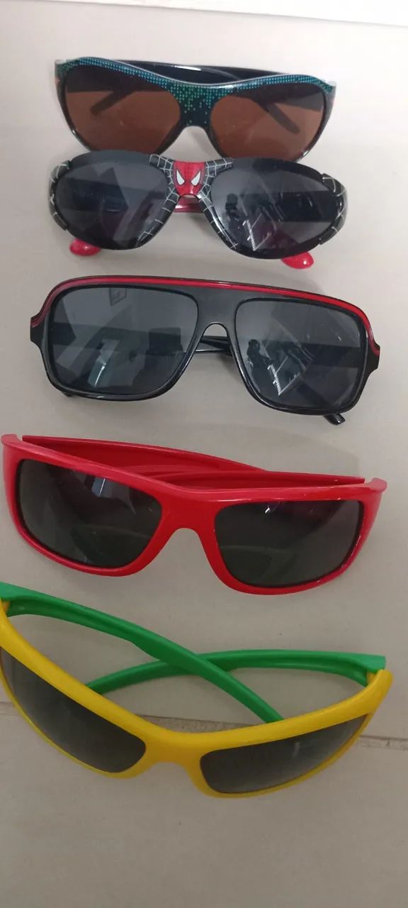 Coleção com 5 óculos infantis  - Foto 2