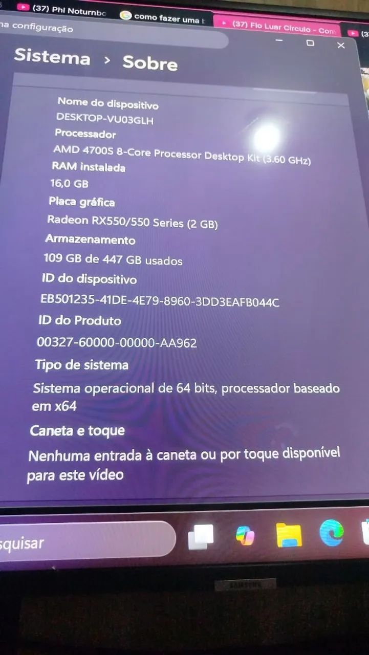PC GAMER DE ENTRADA / PC PARA TRABALHO, ESTUDOS E JOGOS LEVES - Foto 5
