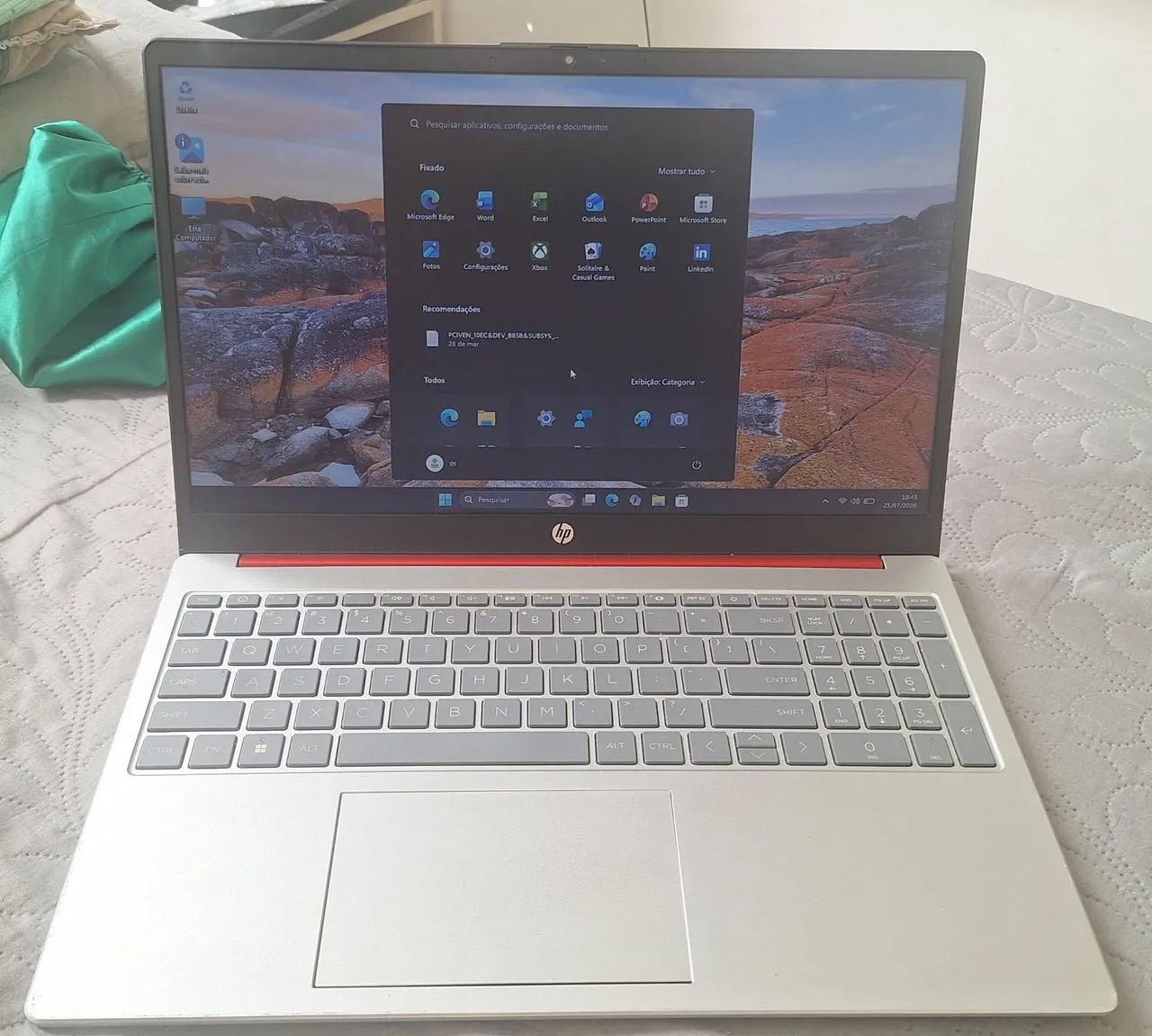 Notebook HP Red Intel - Analiso troca