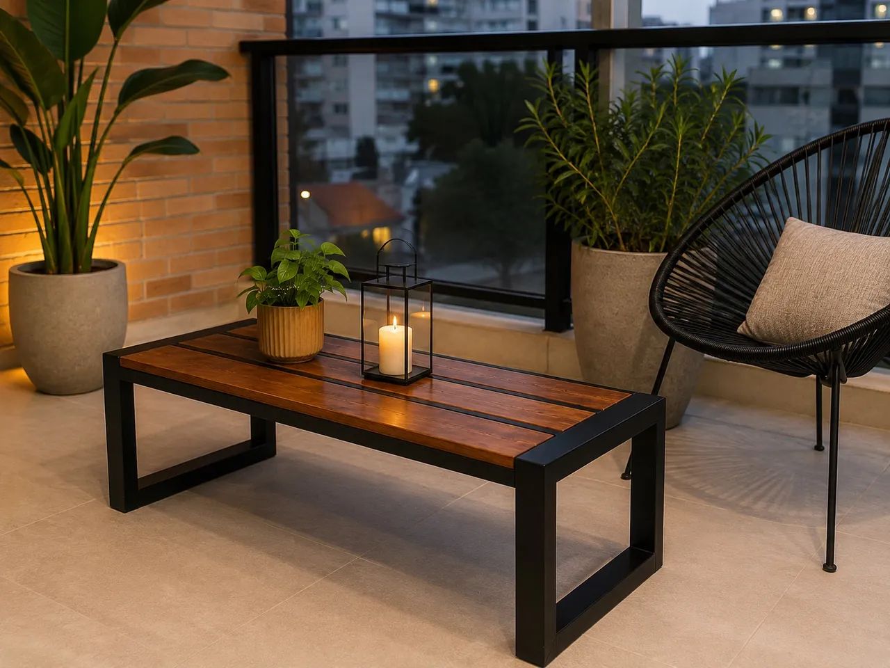 Banco para sua varanda e terraço 