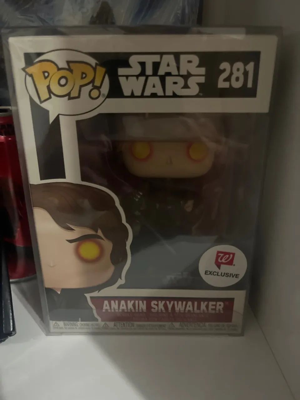 Funko Pop Anakin Skywalker 281. **Exclusivo Walgreens*. Importado. Com case de proteção.  - Foto 4