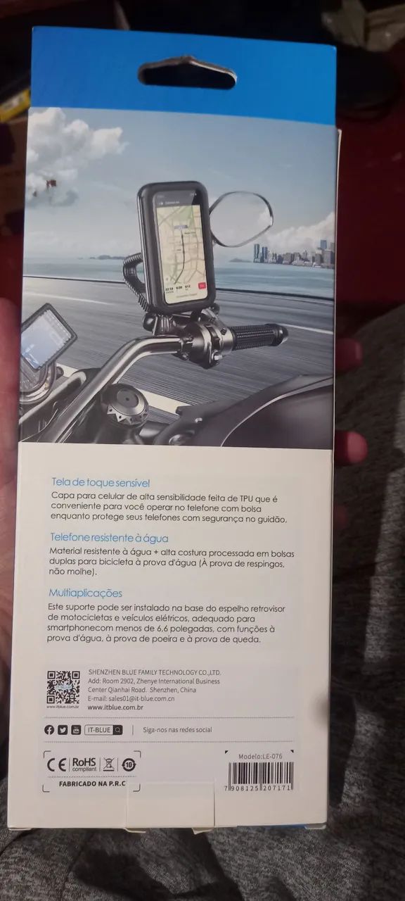 suporte de celular para moto - Foto 2