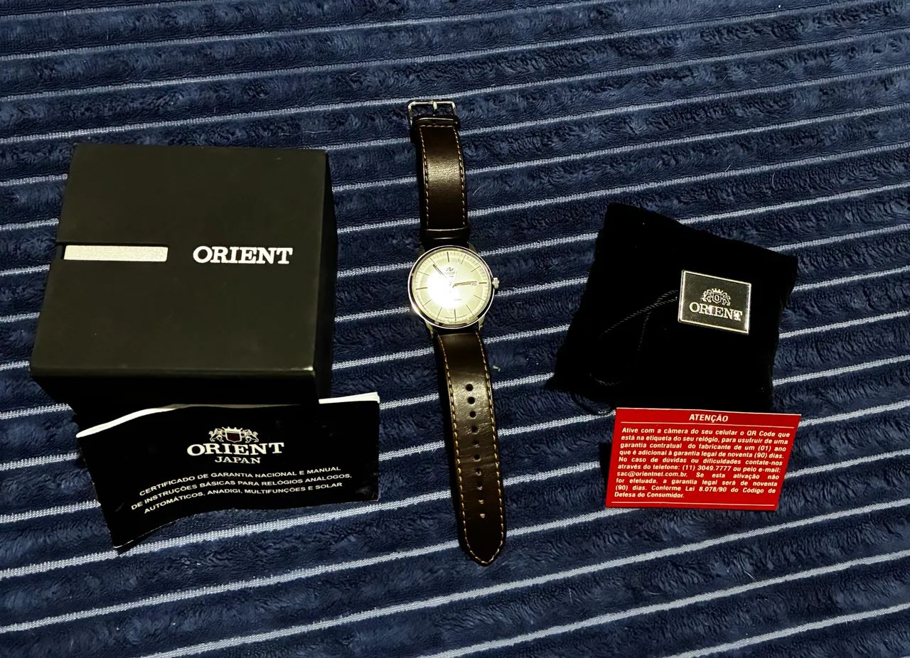 Relógio Orient Bambino Branco