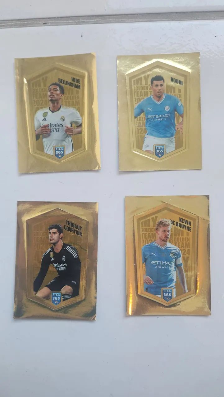 Figurinhas especiais futebol