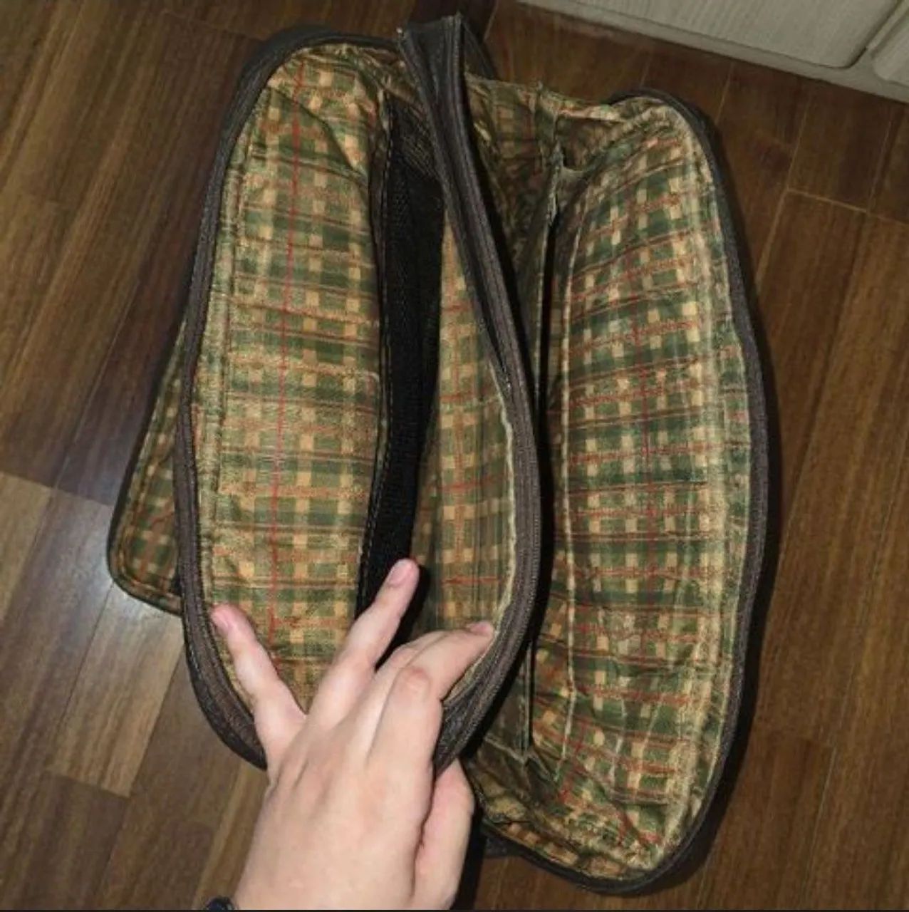 bolsa executiva de couro legítimo marrom - Foto 4