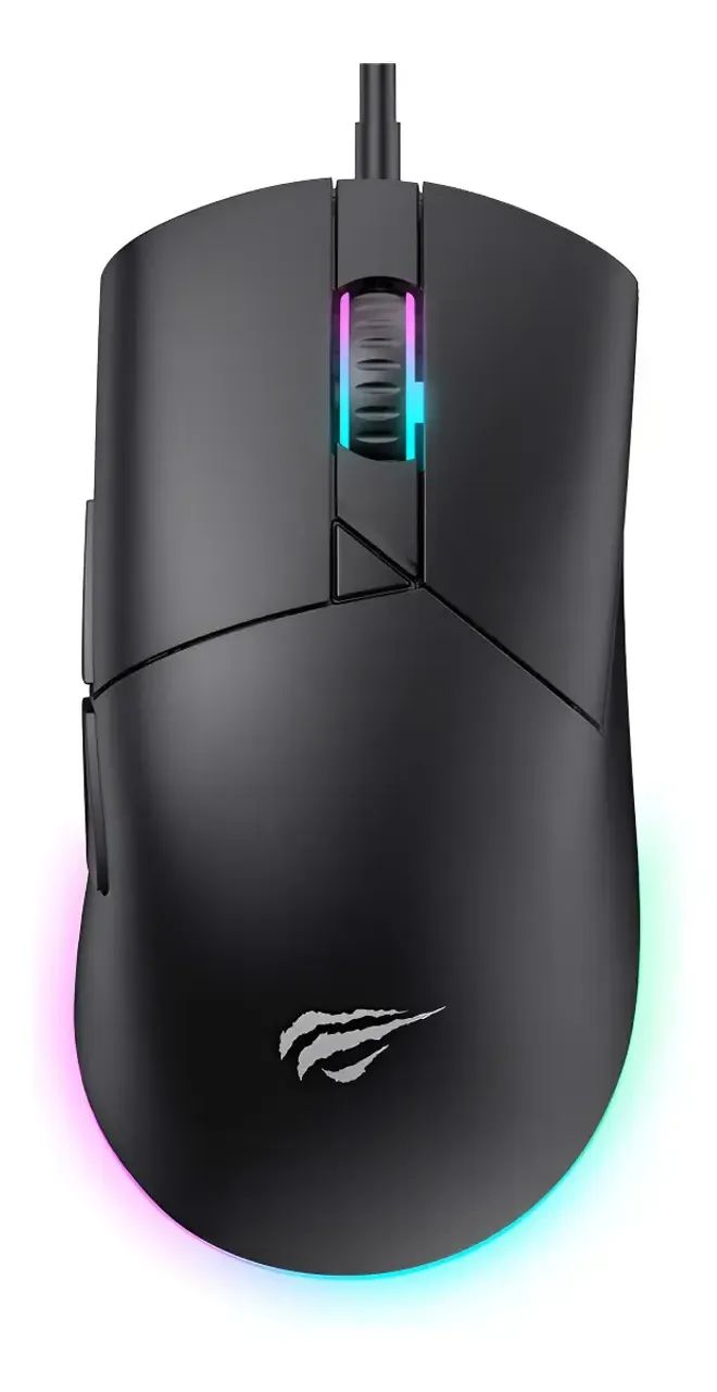 Mouse Gamer Havit MS1038 RGB 8000 DPI Programável - Foto 4