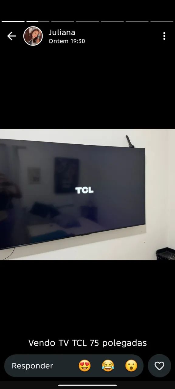 TV 75 polegadas 