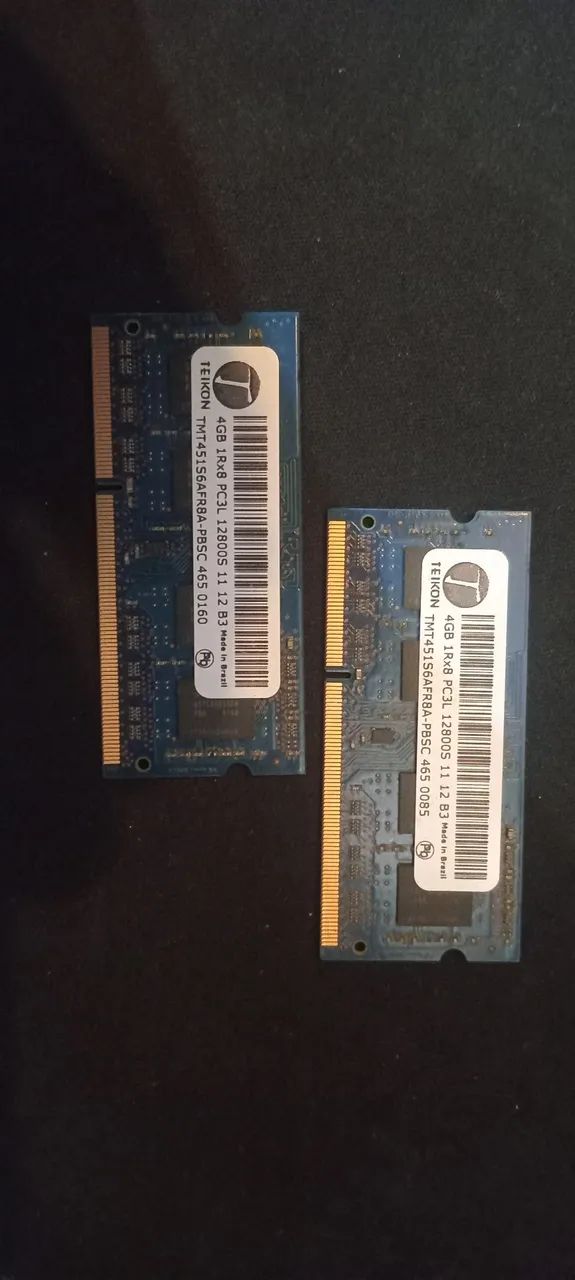 8gb ram ddr3 so-dimm, para notebooks 2x4 - Foto 2