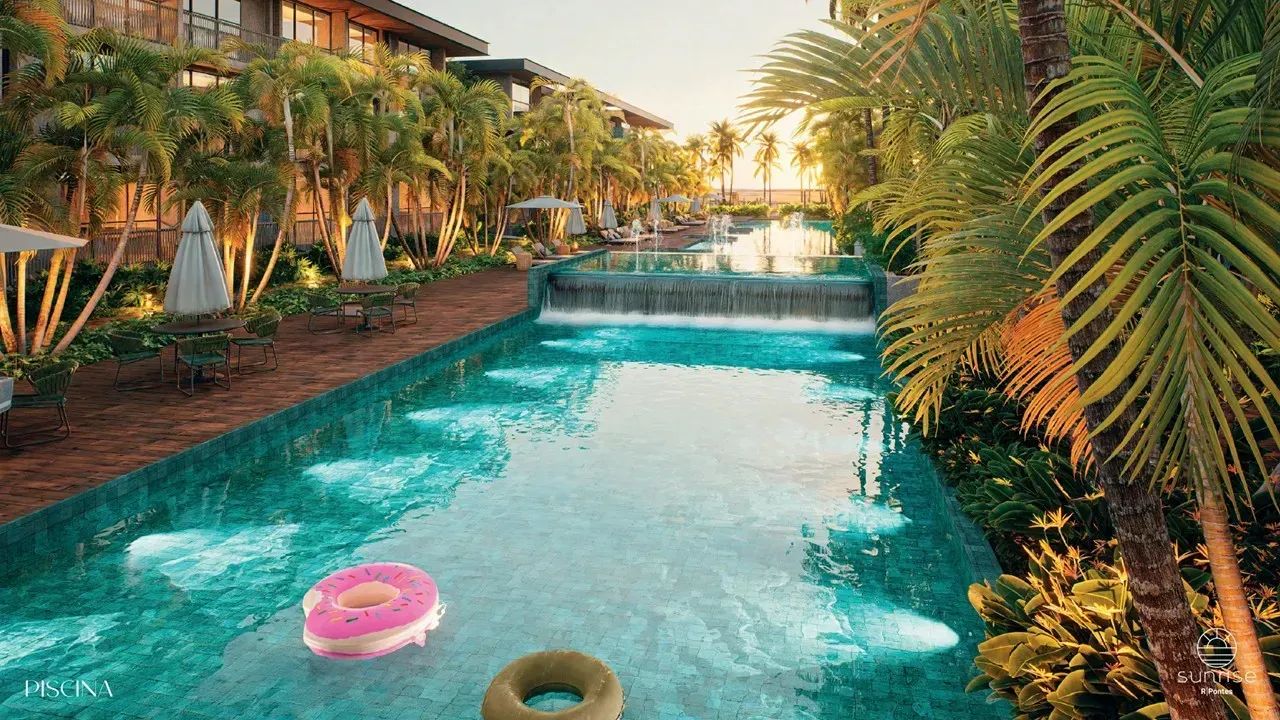 JATIÚCA - Maceió - Apartamento com 67 m² 2 quartos, condomínio com piscina e área fitness - Foto 11