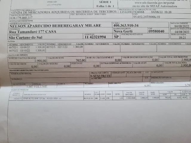 CPAP Auto BMC G3 (pouco usado) - Foto 4