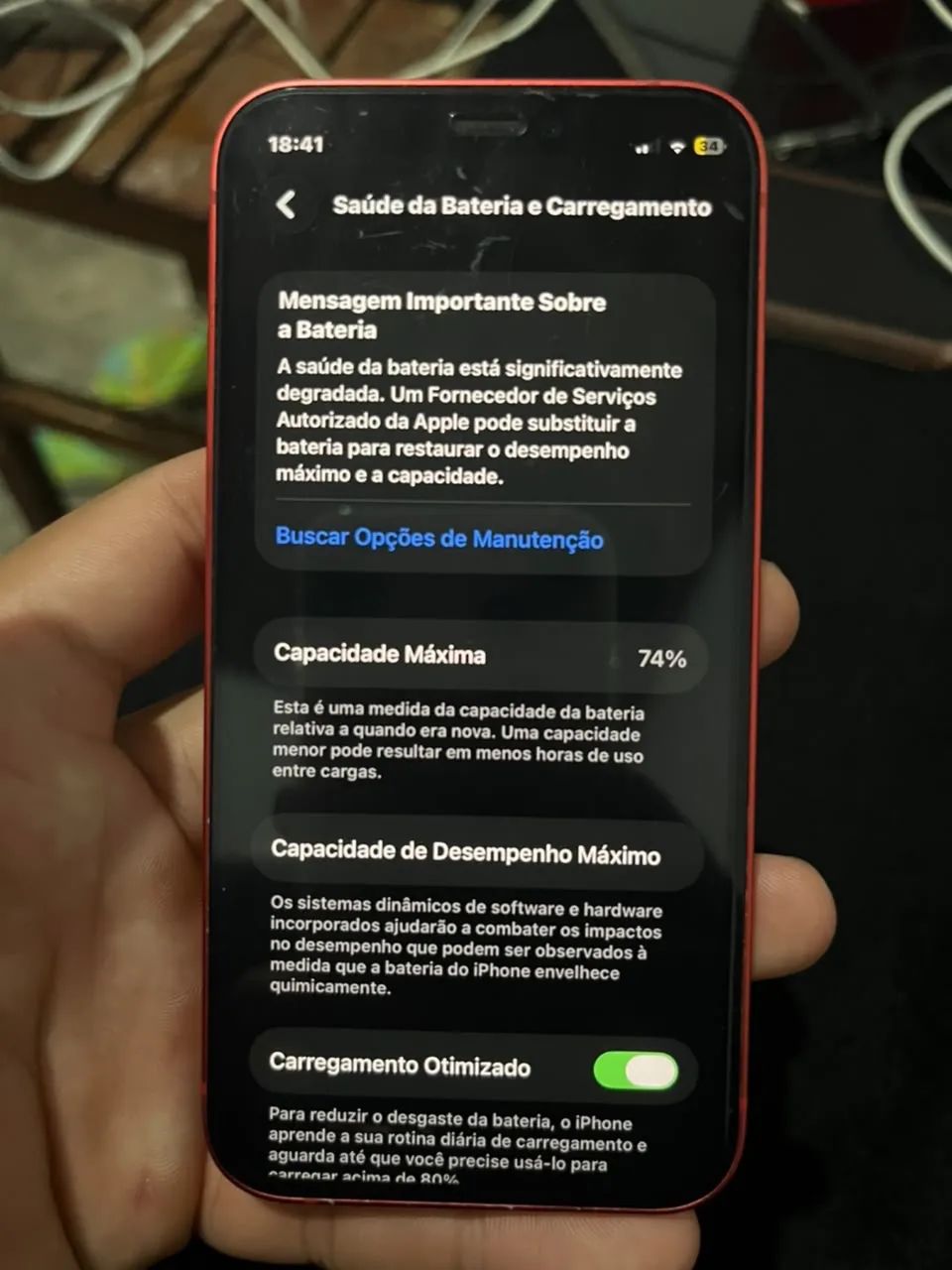 iPhone 12 mini vermelho 128 gb  - Foto 2