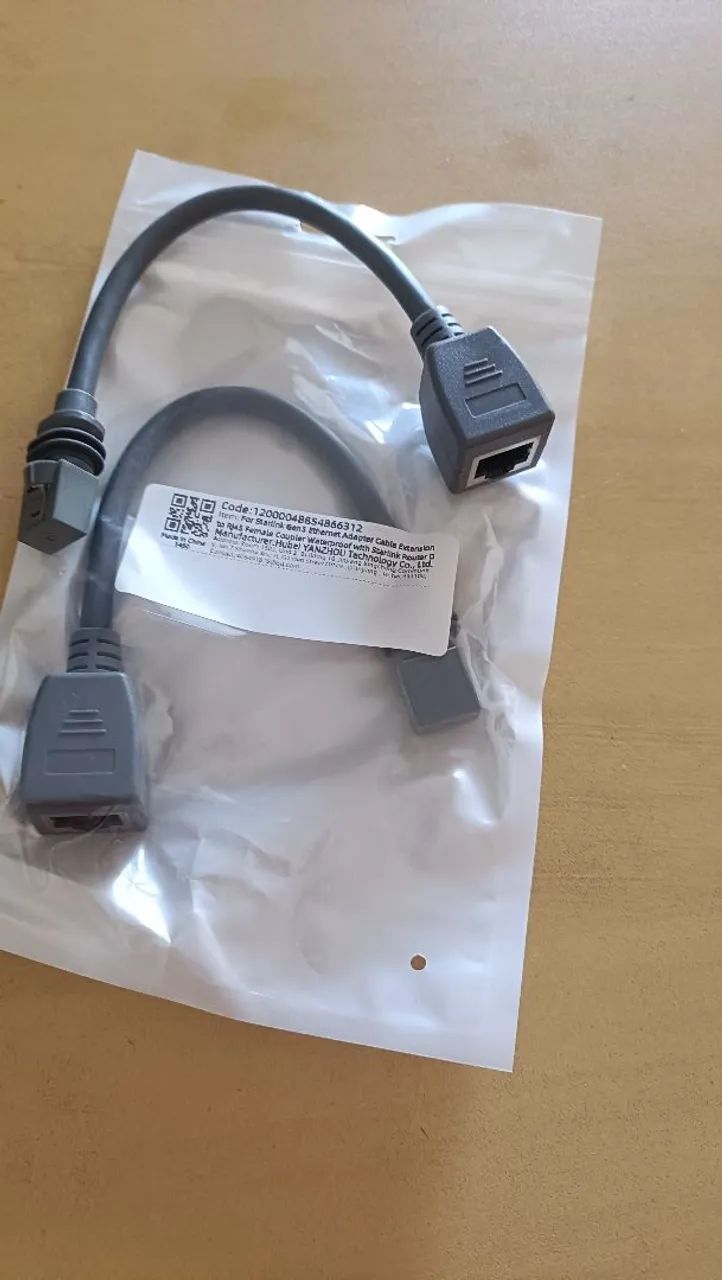 Cabo extensor de rede starlink mini 