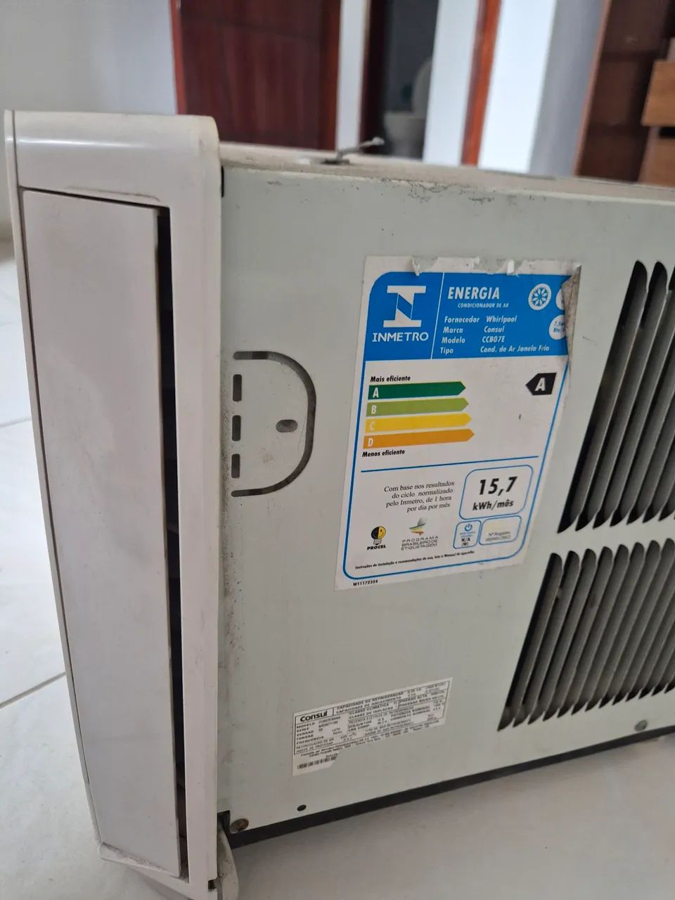 Ar condicionado consul 7.500btus - Foto 3