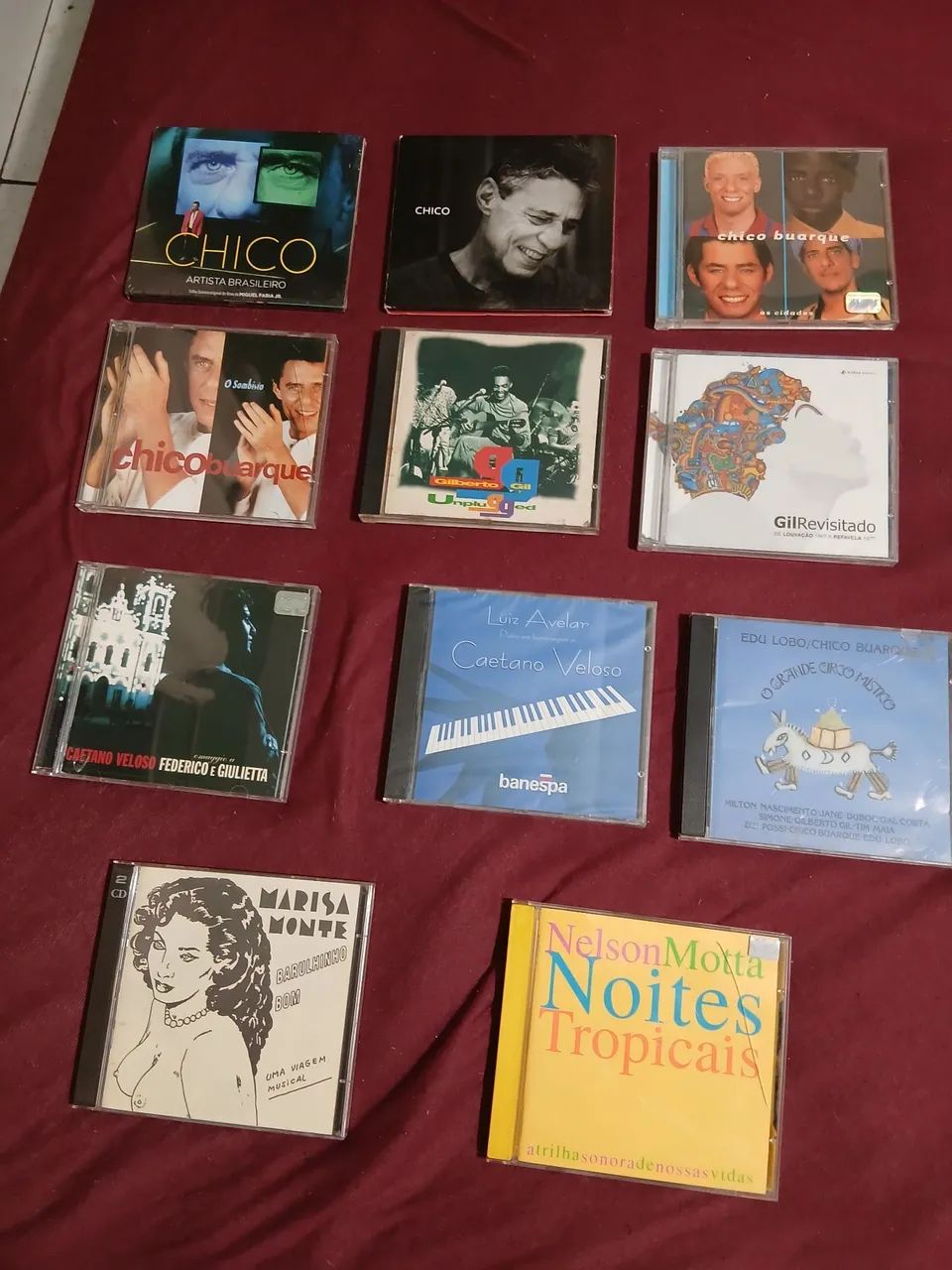 CDs para colecionadores ótimo estado 11 peças 
