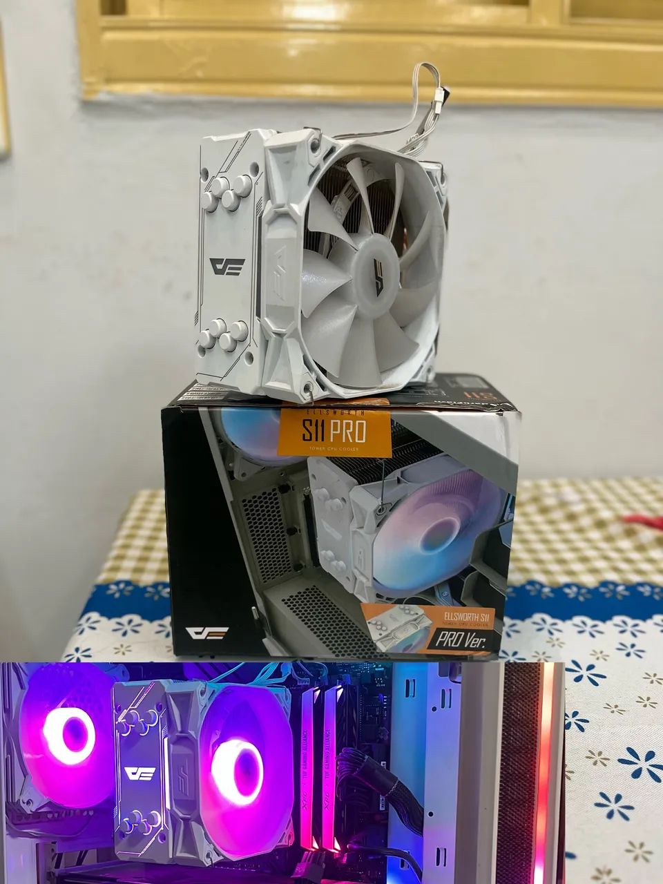 Processador Ryzen 5 5600 e cooler - Foto 3