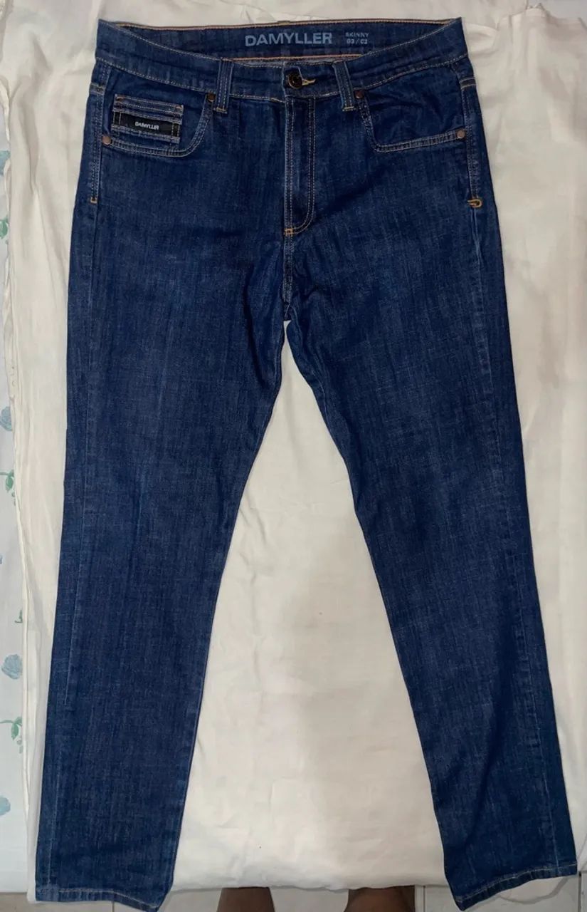 Calça jeans masculina Damyller