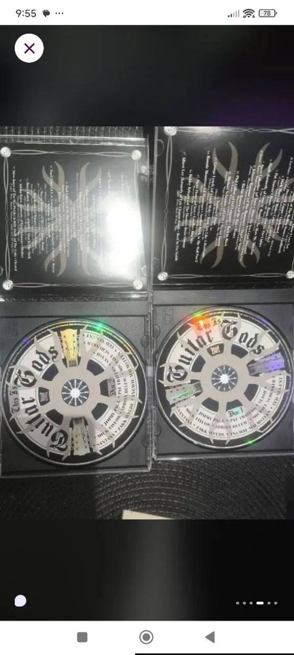 Box CD Guitar Golds em excelente estado de qualidade  - Foto 4