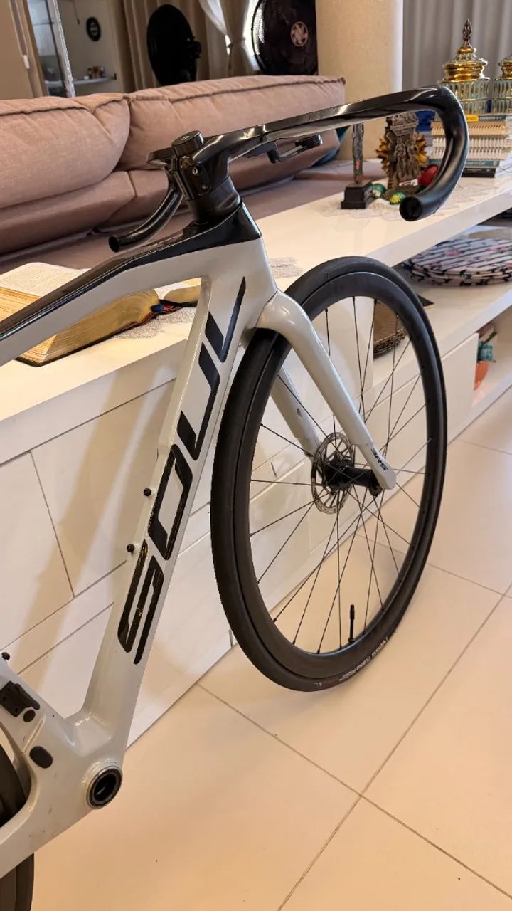Frameset Soul 3R5 Carbono e Rodas Brave de Carbono - Foto 3
