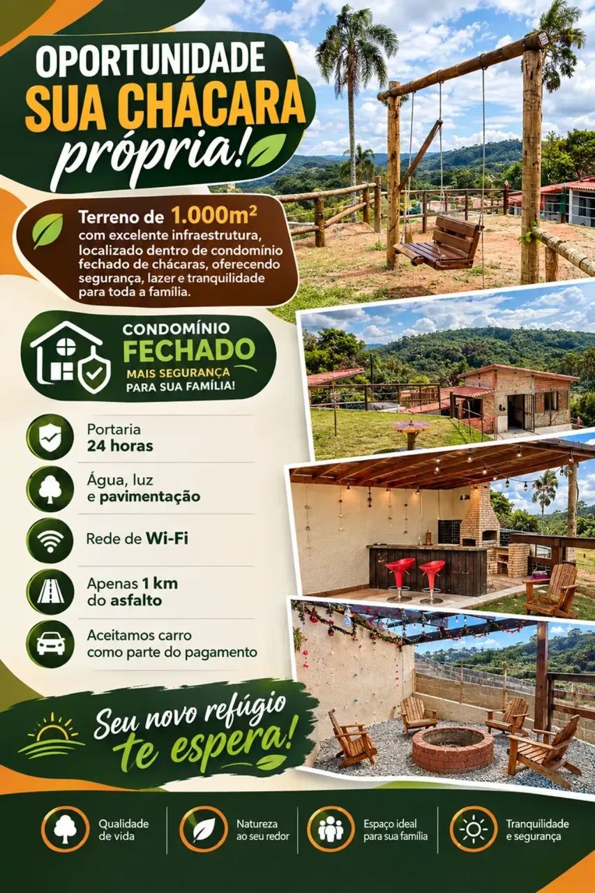 UA CHÁCARA DOS SONHOS EM IBIÚNA