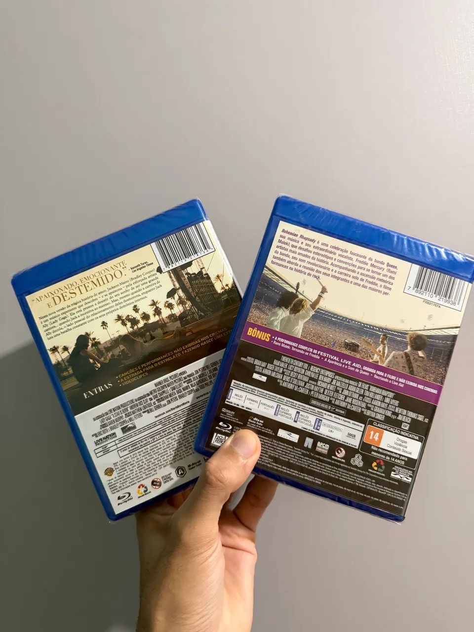 Bluray nasce uma estrela e bohemian - Foto 2