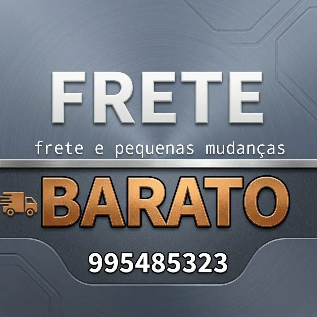Frete e pequenas mudanças 