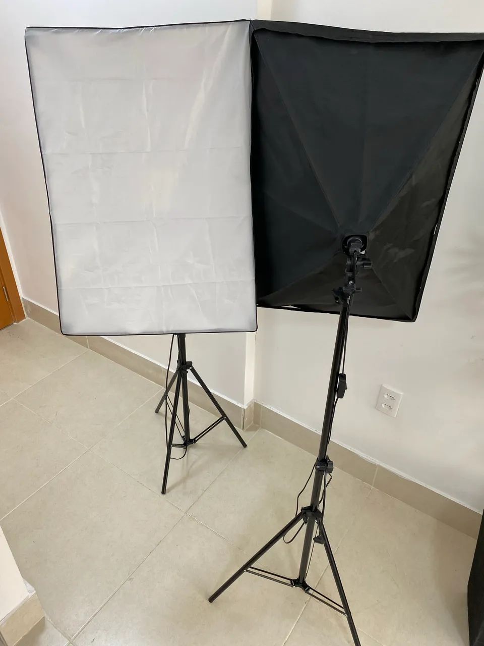 Kit soft box led com tripé foto estúdio  - Foto 2