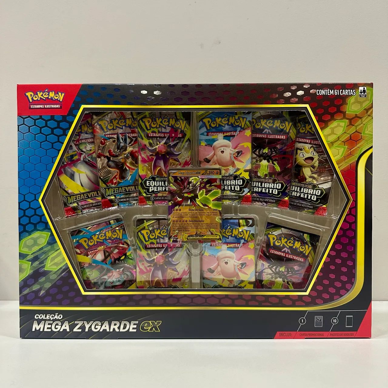 Coleção Mega Zygarde Pokémon TCG - FFSTOREGAMES