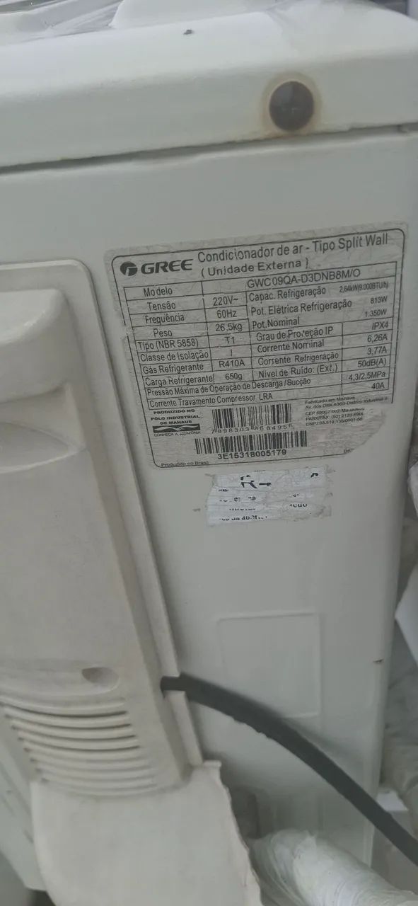 Ar condicionado de 9000 Btus - Foto 4