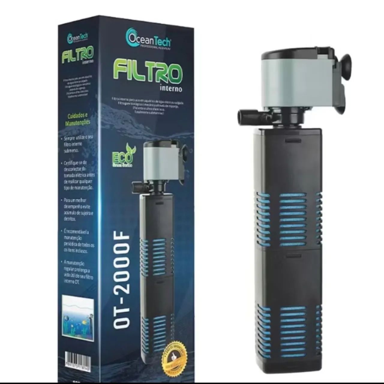 Filtro interno Ocean Tech OT2000 1200l/h 